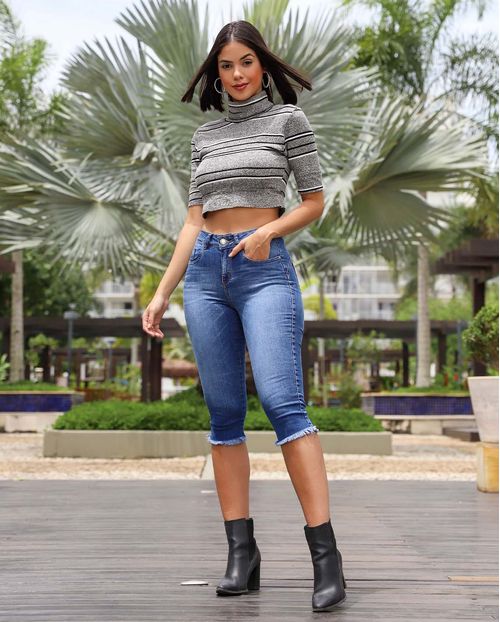 Bermuda Feminina Consciência Jeans - 17965 Unica