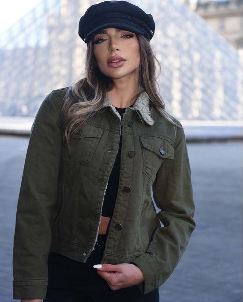 Jaqueta Feminina Rider  21807 Verde Militar