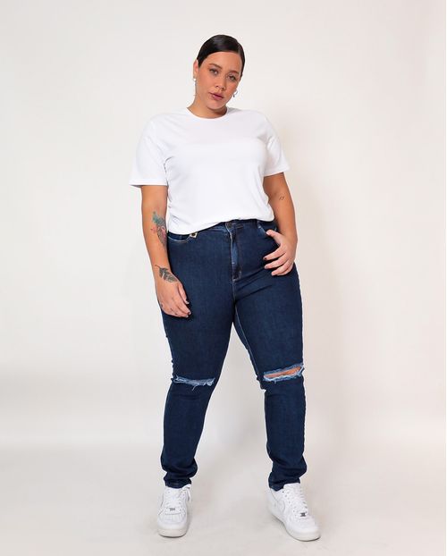 Calça Skinny Plus C/elastano 20820 Unica