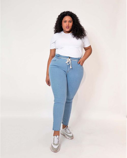 Calça Jeans Feminina Rope Plus Clara   2405c Unica
