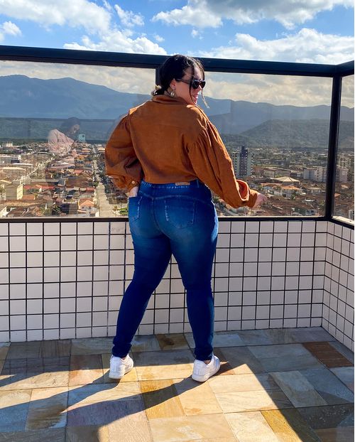 Calça Skinny Plus C/elastano 20958 Unica