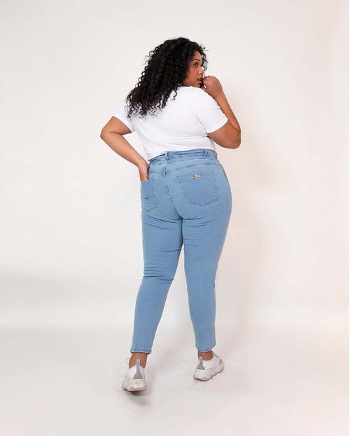 Calça Jeans Feminina Rope Plus Clara   2405c Unica