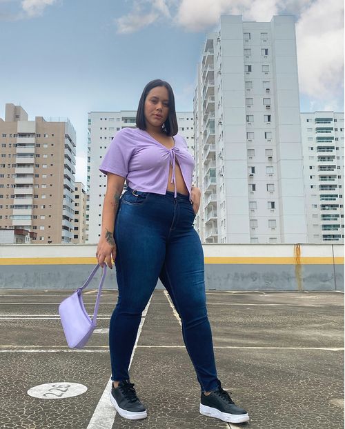 Calça Skinny Plus C/elastano 20980 Unica