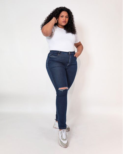 Calça Skinny Plus C/elastano 20956 Unica
