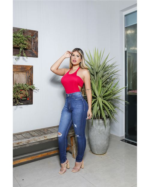Calça Jeans Feminina Hot Pants Extreme Power 20206 Unica