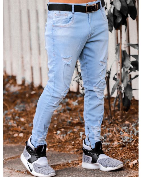 Calça Super Slim C/zíper Na Barra 17381 Unica