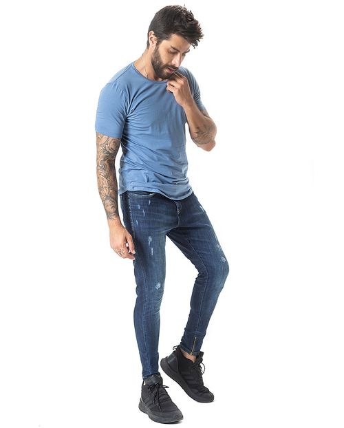 Calça Masc Super Slim Itália 20624 Unica