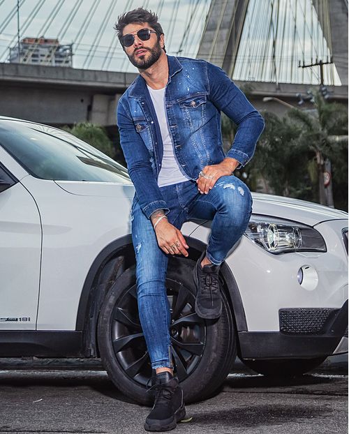Calça Masc Super Slim Itália 20625 Unica