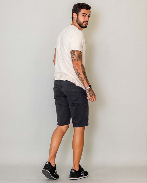 Bermuda Masculina Colors - Linha Man Style  21705 Chumbo