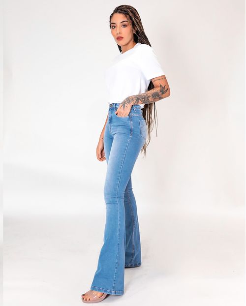 Flare Ideal Para Mulheres Altas 20563 Unica