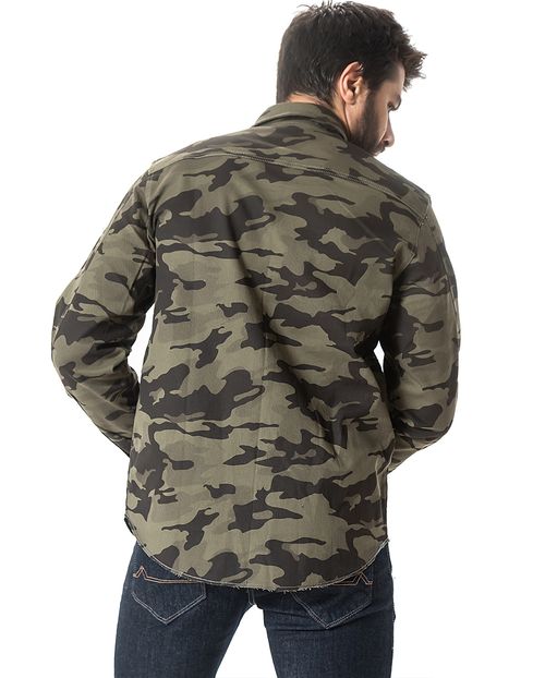 Shacket Masc Camuflada 20543 Unica