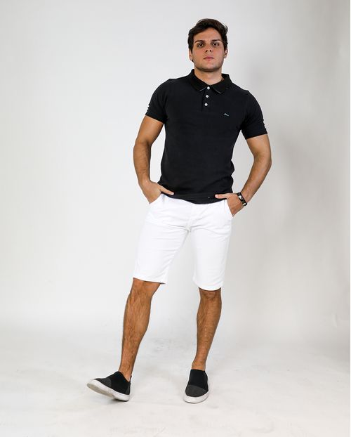 Bermuda Chino Masculina Branca  20320 Unica