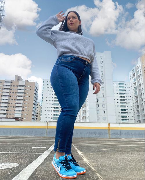 Calça Skinny Plus C/elastano 20473 Unica