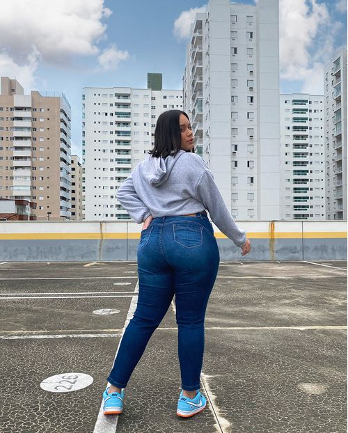 Calça Skinny Plus C/elastano 20473 Unica