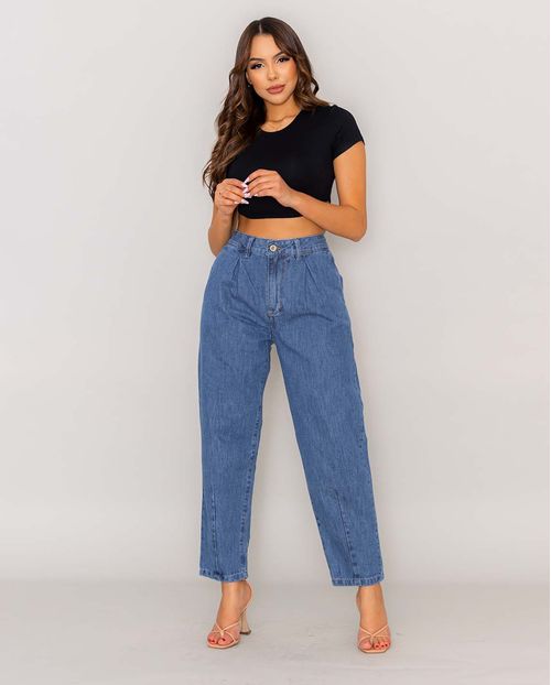 Calça Slouchy Algodão 19679e Unica