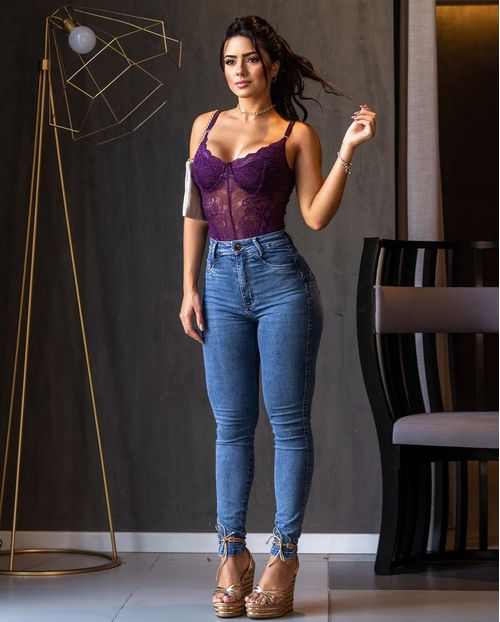 Calça Jeans Feminina Skinny Hot Fair Extreme Power  21797 Média