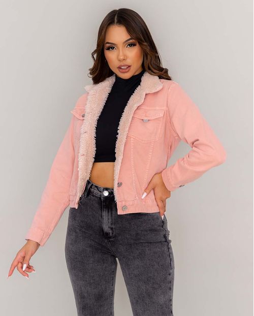 Jaqueta Feminina Rider  21808 Rosa