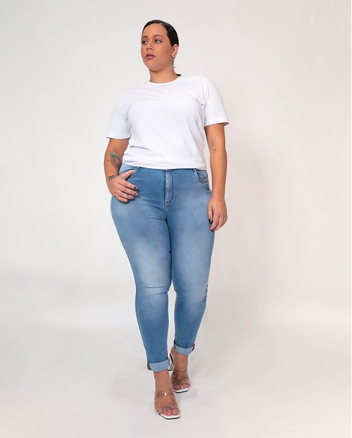 Calça Skinny Plus C/elastano 20897 Unica