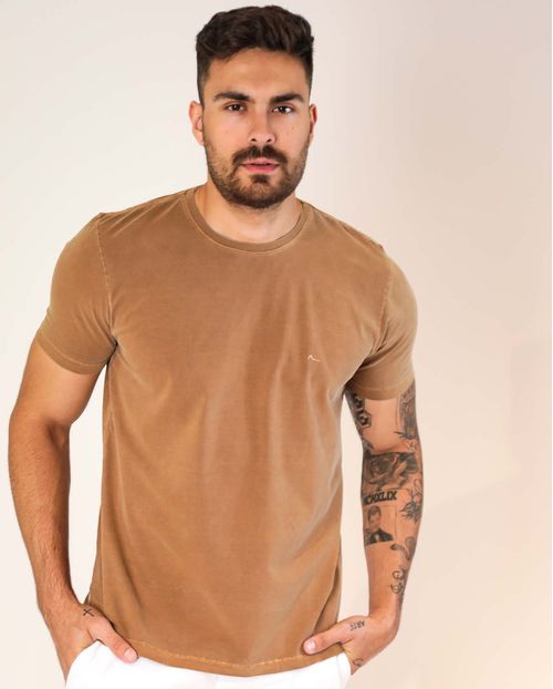Camiseta Masculina T-Shirt Consciência -80046 Castor