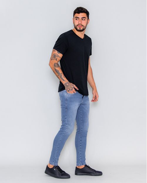 Calça Jeans Masculina Super Skinny  21882 Clara