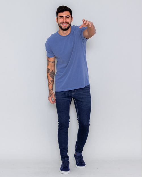 Calça Jeans Masculina Skinny  22022 Escura