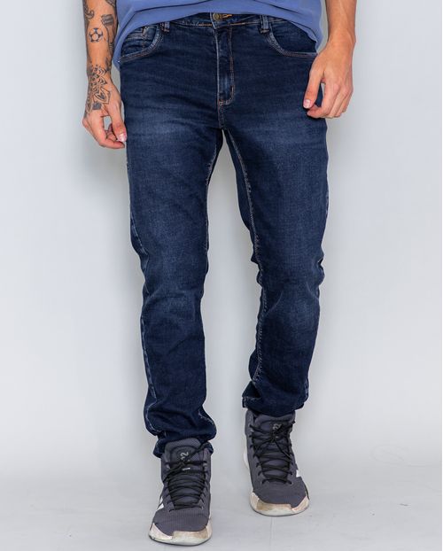 Calça Jeans Masculina Slim Fit    21879 Escura