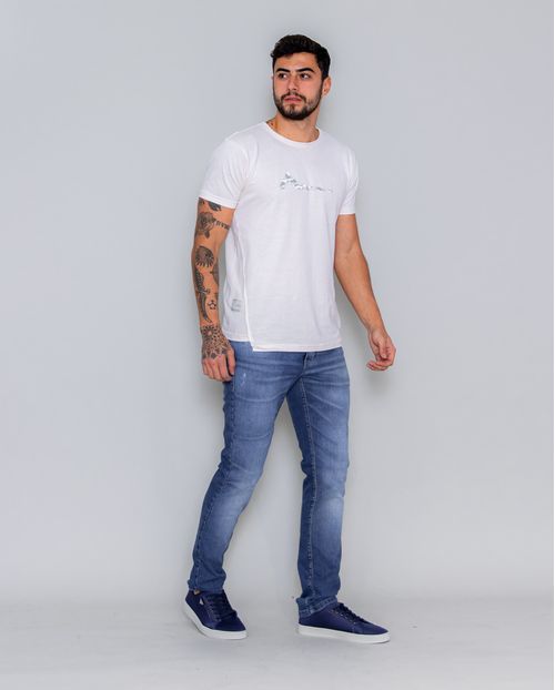 Calça Jeans Masculina Slin  Fit -  22020 Escura