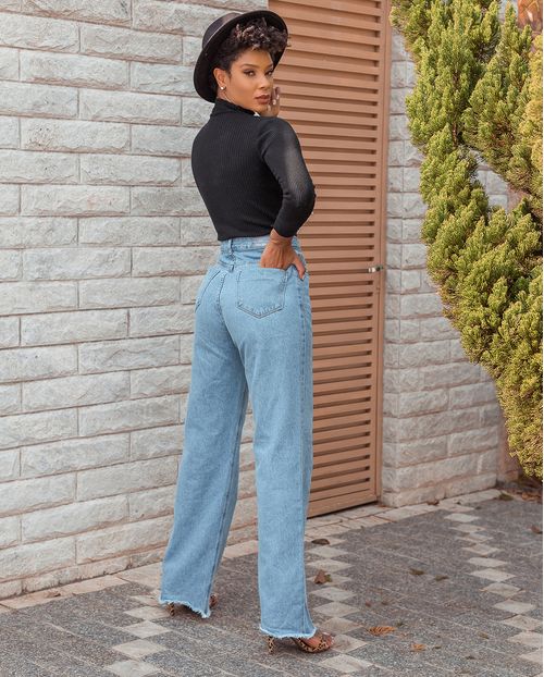 Wide Leg Ideal Para Mulheres Altas 21180 Clara