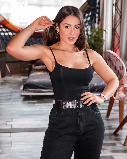 Body Feminino Consciência Preto 90012 Preto