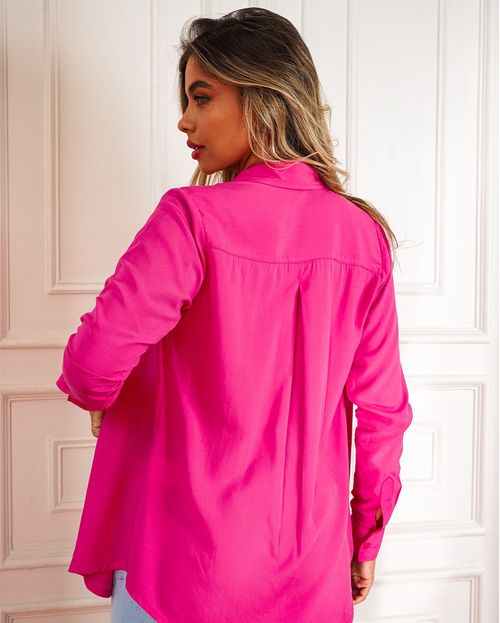 Camisa Feminina Manga Longa com Top de Alcinha 90201 Carmine