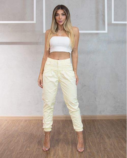 Calça Jogging  19961 Amarelo