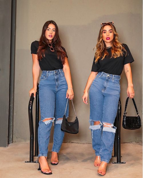 CALÇA MOM 101 VIBES ALGODÃO 20683 UNICA