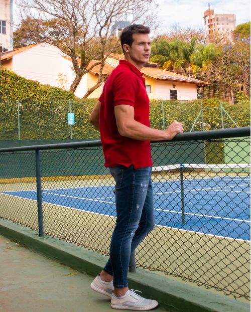 Calça Jeans Masculina Super Skinny  22082 Escura