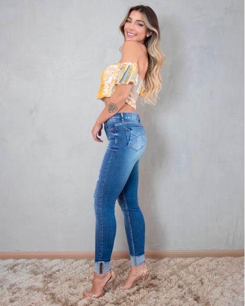 Calça Skinny Extreme Power 19855 Unica