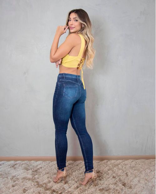 Calça Skinny Hot C/elastano 19686 Unica