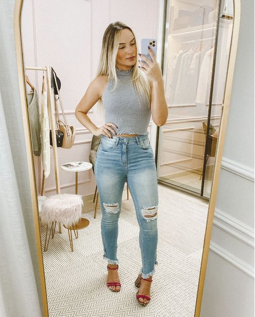 Calça Fem Intermediaria Consciência Jeans 19880 Unica