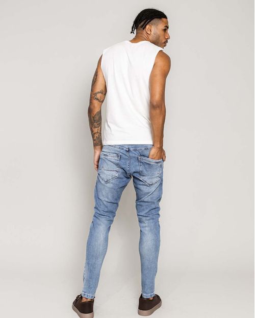 Calça Jeans Masculina Super Skinny  22255 Média