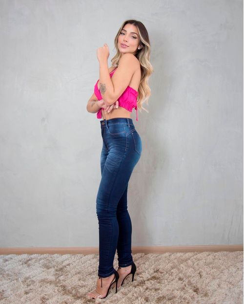 Calça Feminina Hot Pants Amaciada Consciência Jeans Coleção Concept 19780 Unica