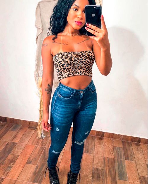 Calça Skinny C/elastano 19859 Unica