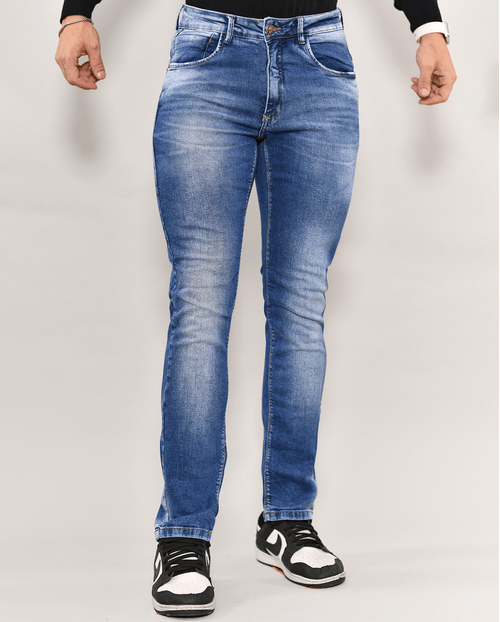 Calça Jeans Masculina Slim Fit 21972 Escura