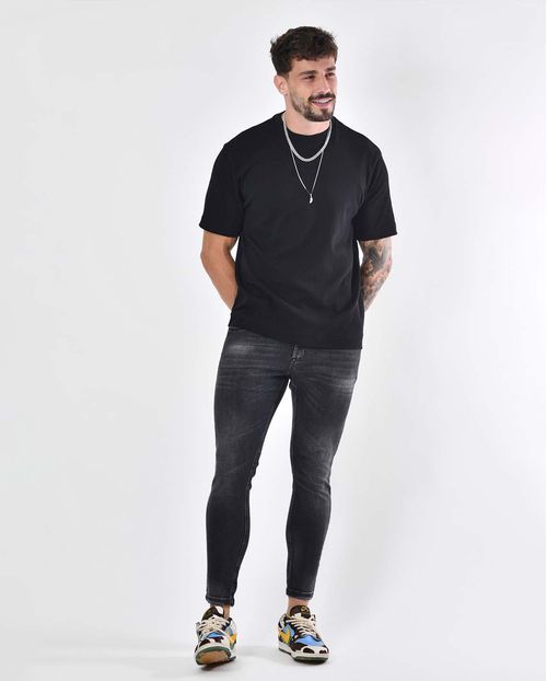 Calça Masculina Super Skinny  22085 Preto