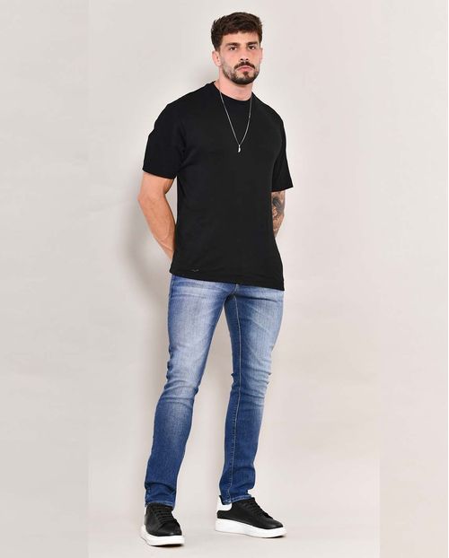 Calça Jeans Masculina Slim Fit 22268 Escura