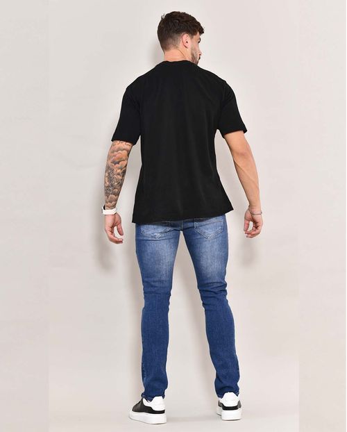 Calça Jeans Masculina Slim Fit 22268 Escura