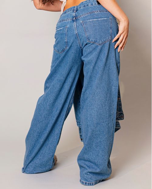 Calça Jeans Feminina Flare 90´s - Shine 21961 Média
