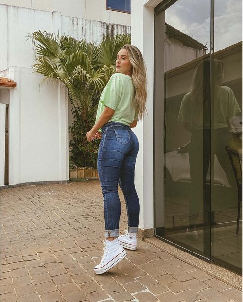 Calça Skinny C/elastano 20180 Unica