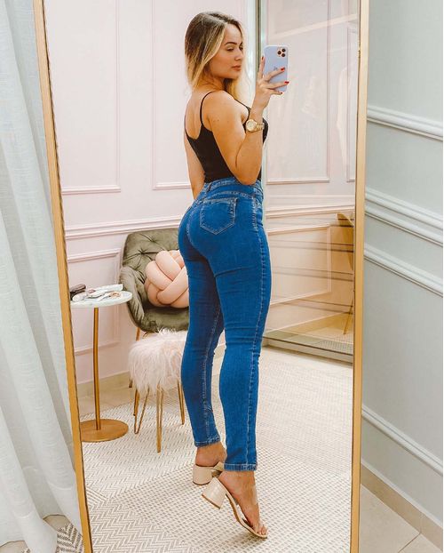 Calça Feminina Intermediaria Consciência Jeans Coleção Concept-20078 Unica
