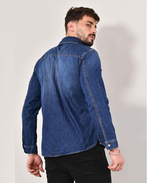 Camisa Masculina 22393 Escura