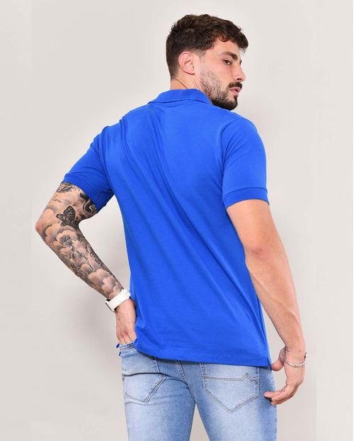 Camisa Masculina Polo Consciência 80049 Royal