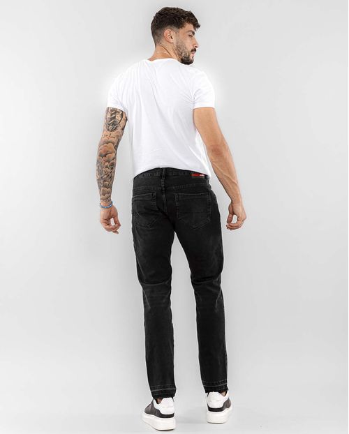 Calça Jeans Masculina Slim Fit Preto Bielástico Extreme Power  22340 Preto