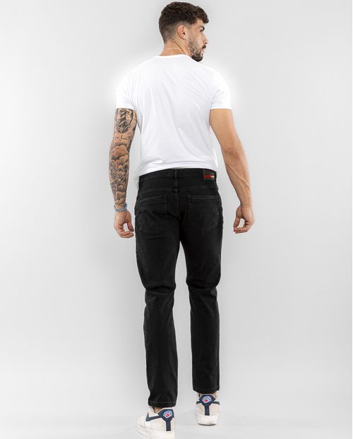 Calça Jeans Masculina Slim Fit Preto Bielástico Extreme Power  22339 Preto